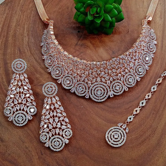 REAL ROSE GOLD Special Fancy Nacklace For You