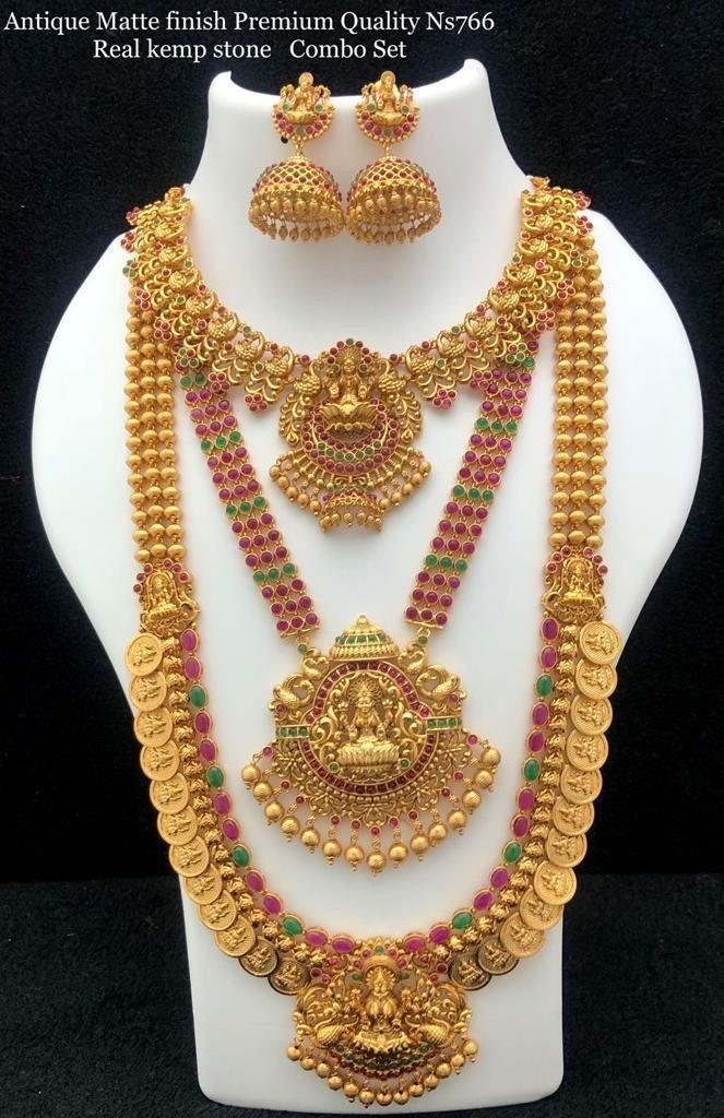 Aaliya Gold Plated Combo Set